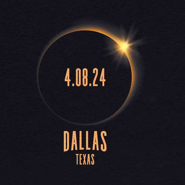 Total Solar Eclipse 2024 Dallas Texas Usa by SanJKaka